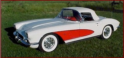 61 White Convertible